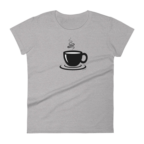 Coffee women's fashion fit tee - 9 odesigns