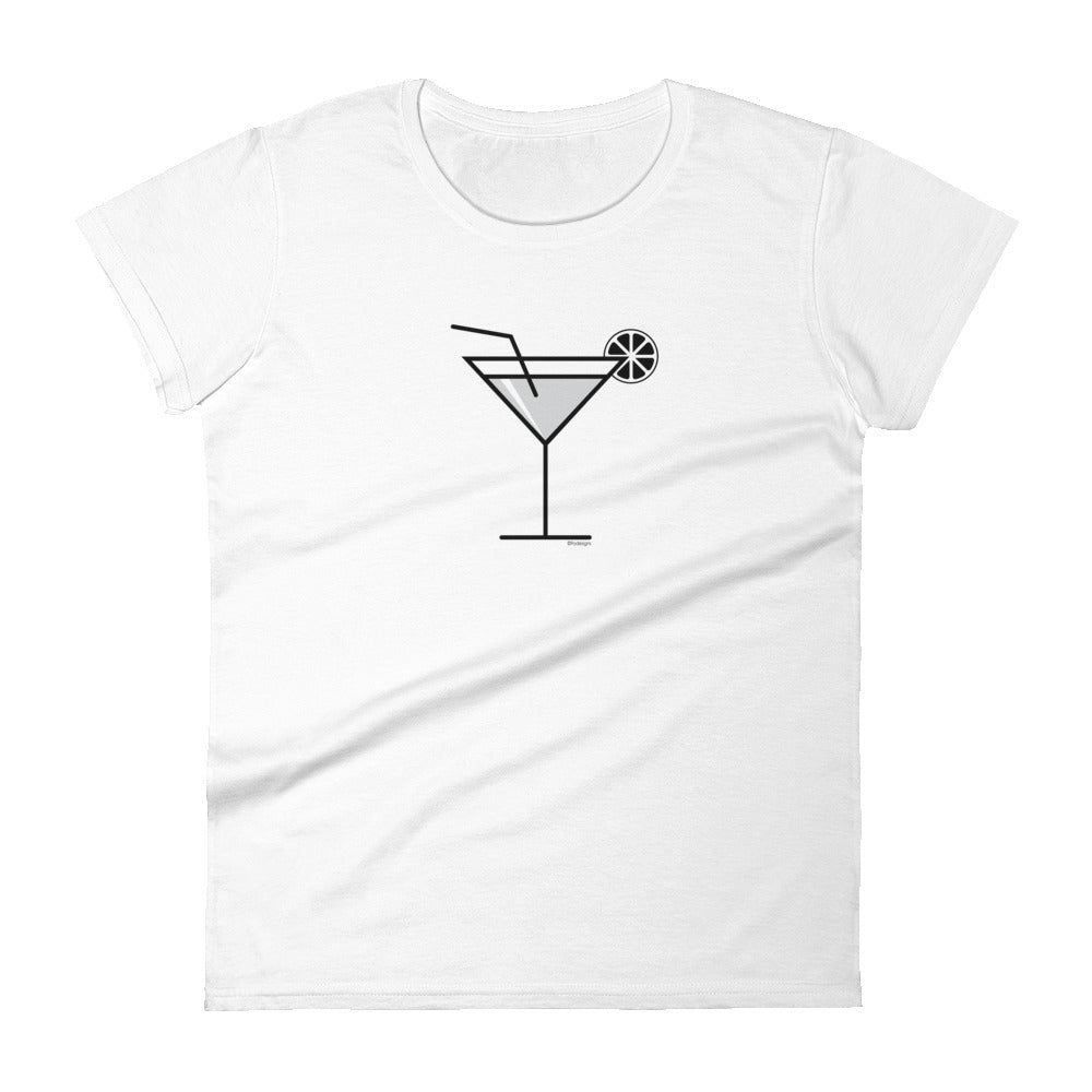 Martini women's fashion fit tee - 9 odesigns